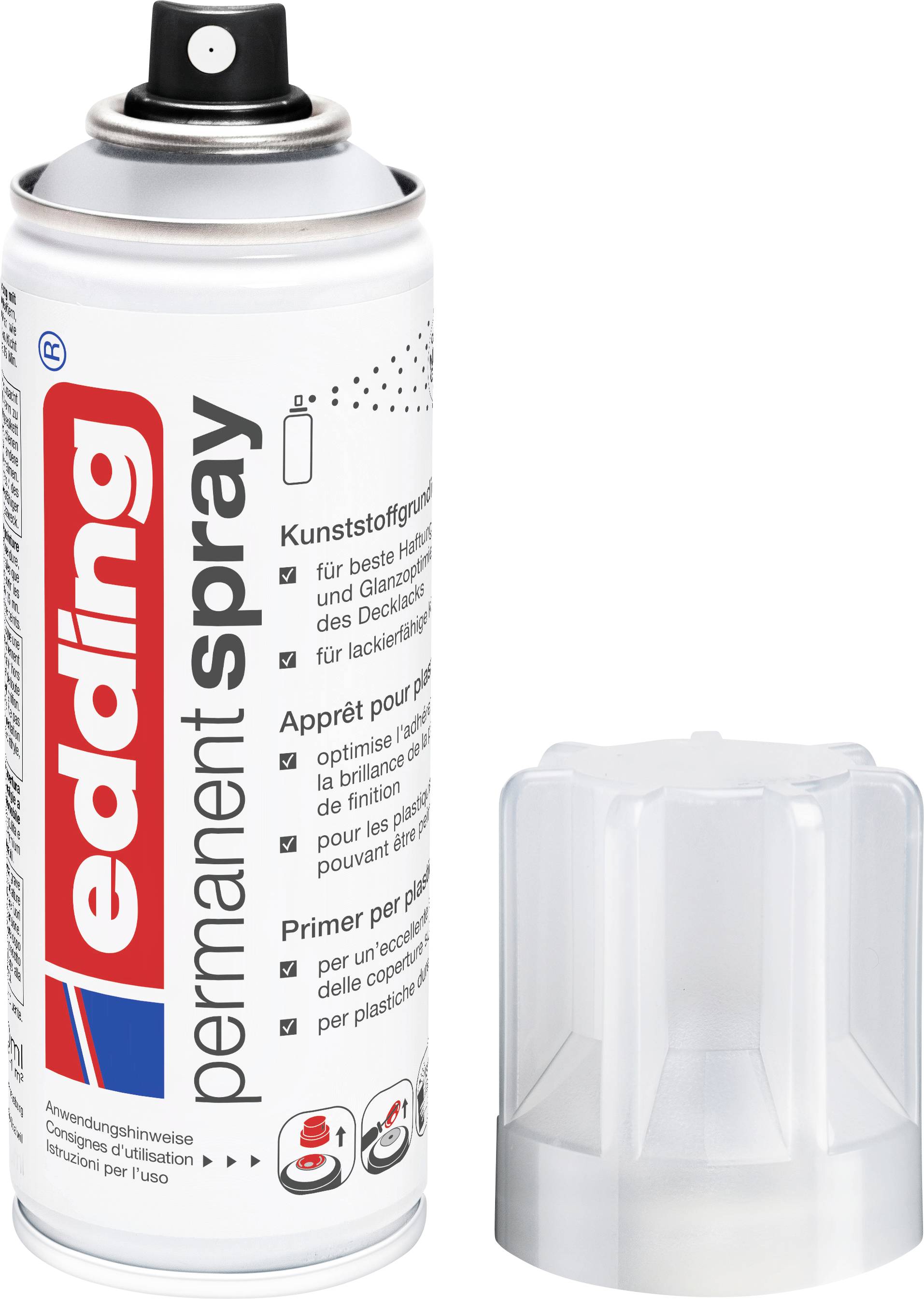 Eine Dose „Edding-Permanentspray