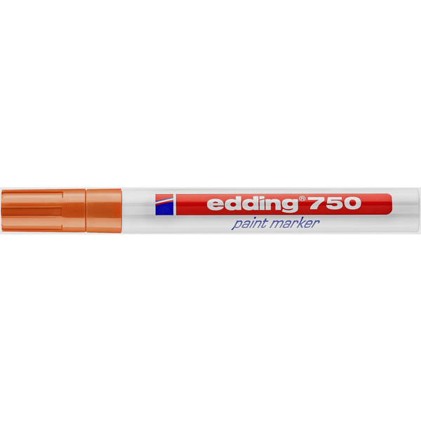 Edding 750 paint marker 4-750006 Lackmarker Orange 2 mm, 4 mm