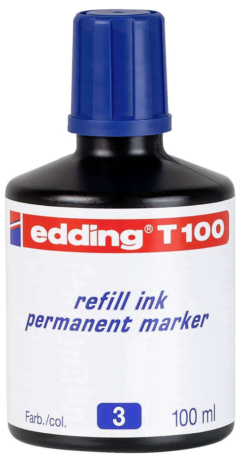 Edding Nachfülltusche Marker 4-T100003 Blau 100ml 4-T100003