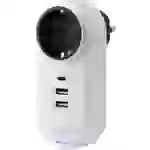 Sygonix TY1825 USB Ladegerät 18W 2x USB-A, 1x USB-C®, Schutzkontakt-Steckdose Weiß Innenbereich Sygonix TY1825 USB Ladegerät 18W 2x USB-A, 1x USB-C®, Schutzkontakt-Steckdose Weiß Innenbereich