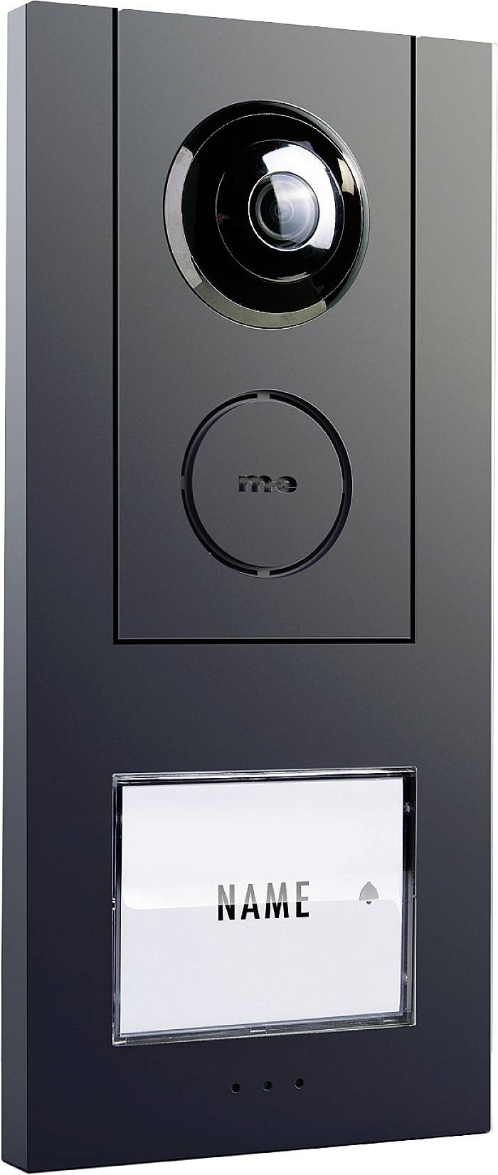 M-e modern-electronics VISTUS VD ALU-610A Türsprechanlagen-Zubehör Kabelgebunden Außeneinheit Anthrazit