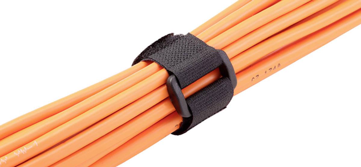 Hebotec Klettgurt 200 FRT Klettkabelbinder (L x B) 200mm x 20mm 10St.