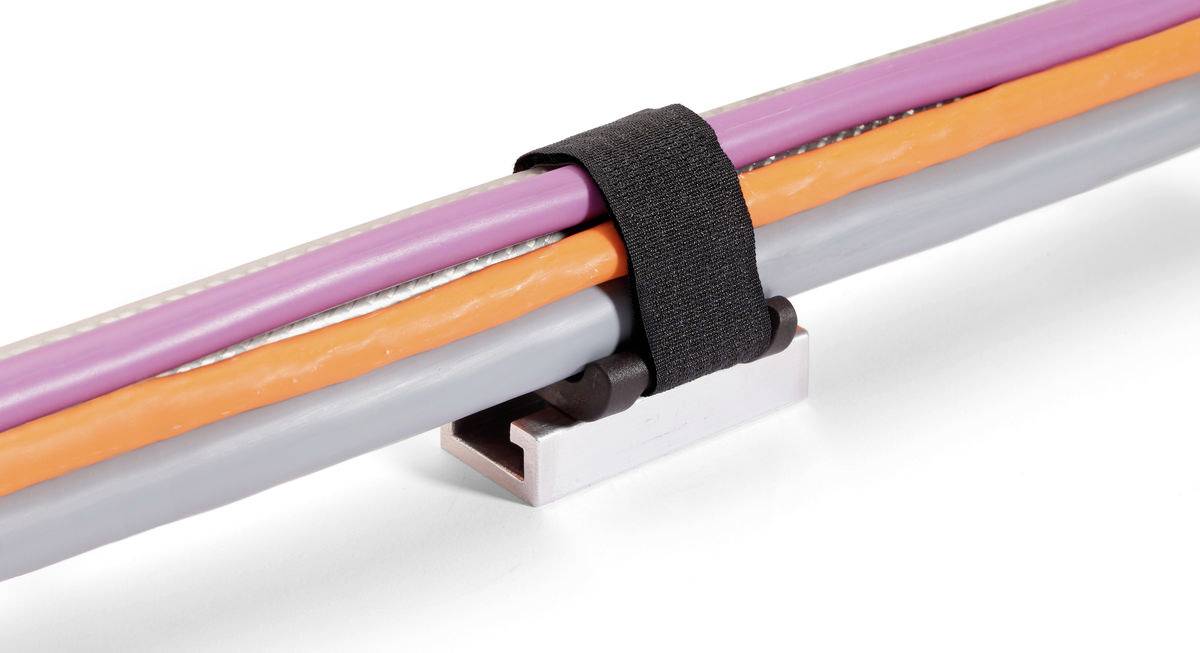 Hebotec KBH 6-20 Kabelhalter schraubbar, steckbar 3010-001C Bündel-Ø-Bereich 6 bis 20mm 10St.