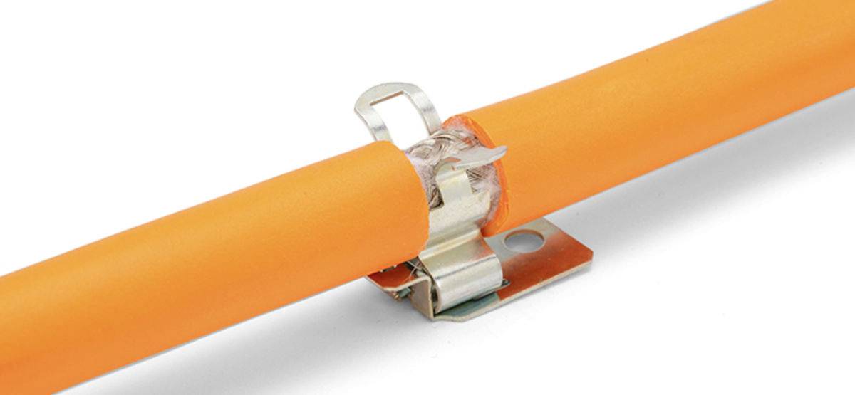 Hebotec HSKM 3-12 Schirmklammer Klemm-Ø (max.) 12mm Federstahl 25St.