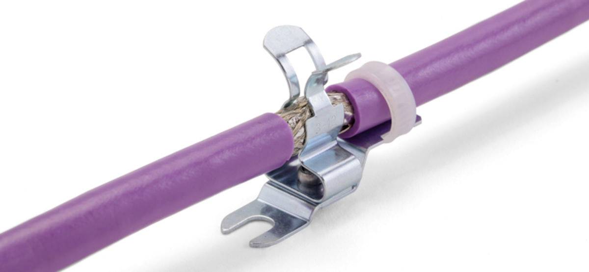 Hebotec SKDLZ 7-18 Schirmklammer Klemm-Ø (max.) 18mm Federstahl 10St.