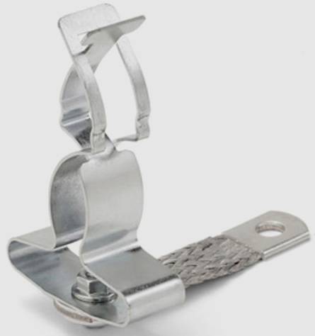 Hebotec HSKB 35-65 Schirmklammer Klemm-Ø (max.) 65mm Federstahl, Kupfer 5St.