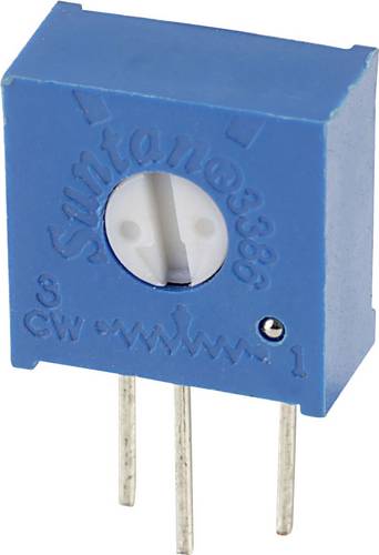 TRU COMPONENTS TSR-3386X-104R Cermet-Trimmer 0.5W 100kΩ