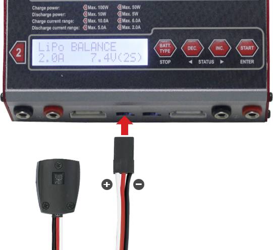 VOLTCRAFT Temperatursensorkabel