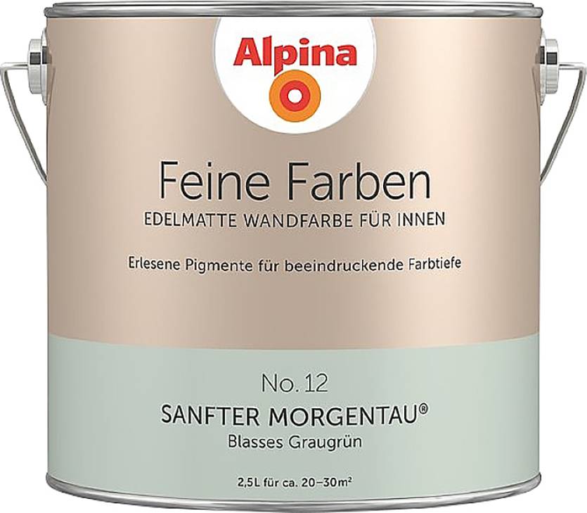 Alpina Feste Farbe Schneeweiß Matt 2 5 L Alpina Farben Wandfarbe Feine Farbe No. 12 898598 2.5l | voelkner