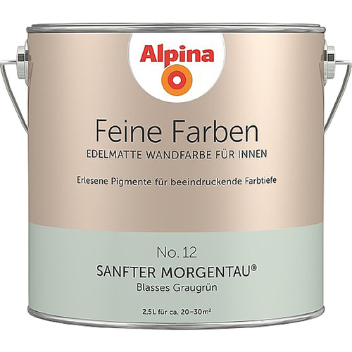 Alpina Farben Wandfarbe Feine Farbe No. 12 898598 2.5l