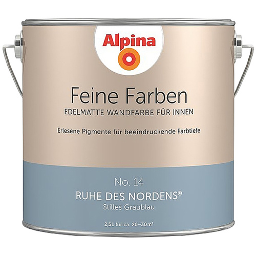 Alpina Farben Wandfarbe Feine Farbe No. 14 898600 2.5l