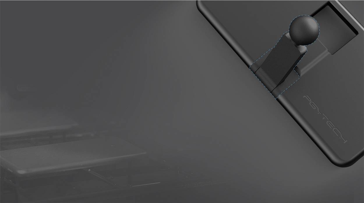 PGYTECH Tablet Halterung Passend für (Multicopter): DJI Mavic Mini, DJI Mavic 2, DJI Mavic Pro, DJI Spark