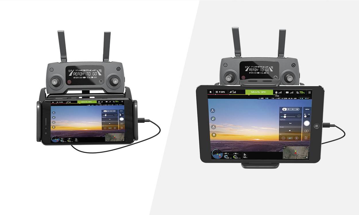 PGYTECH Tablet Halterung Passend für (Multicopter): DJI Mavic Mini, DJI Mavic 2, DJI Mavic Pro, DJI Spark