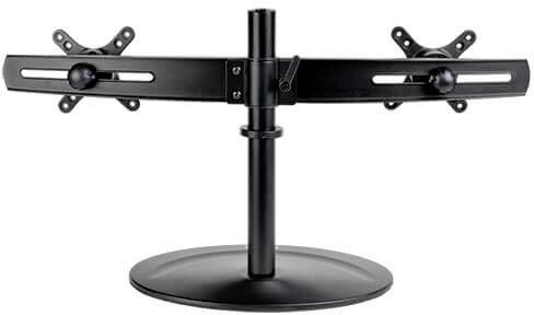 Tripp Lite Monitor-Standfuß 2 25,7 cm (10,1") - 66,0 cm (26") Schwarz Neigbar, Schwenkbar, Bodenständer