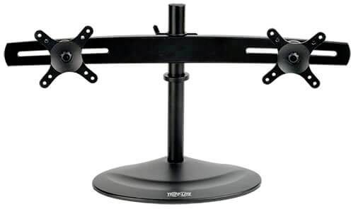 Tripp Lite Monitor-Standfuß 2 25,7 cm (10,1") - 66,0 cm (26") Schwarz Neigbar, Schwenkbar, Bodenständer