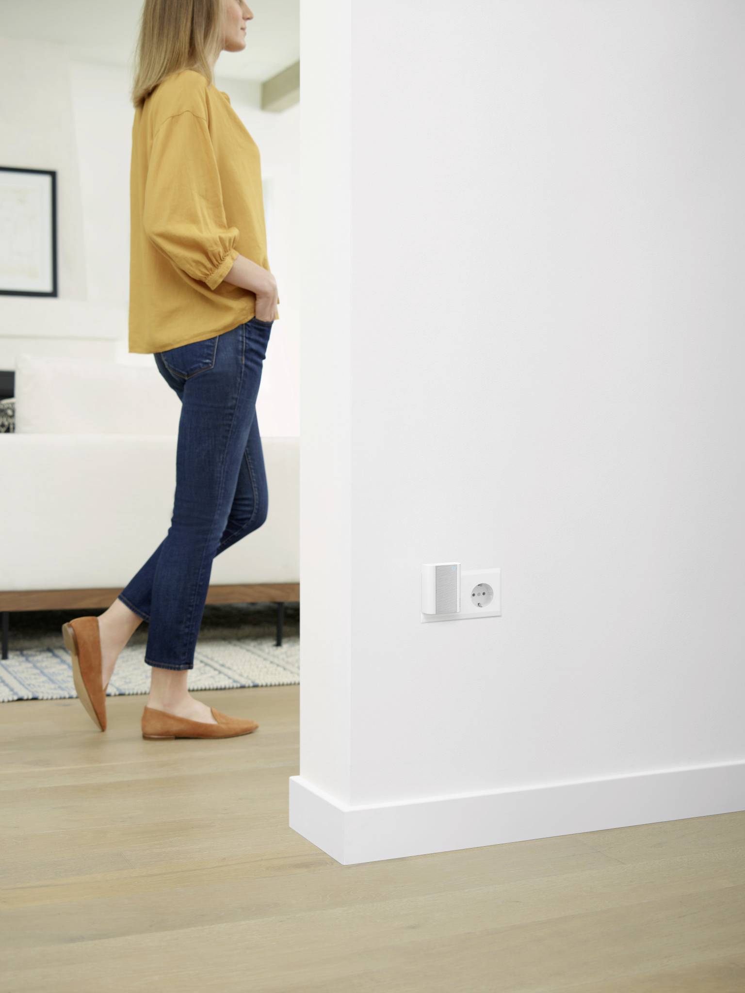 ring 8AC1SZ-0EU0 Türsprechanlagen-Zubehör Chime WLAN Zusatz-Gong Weiß