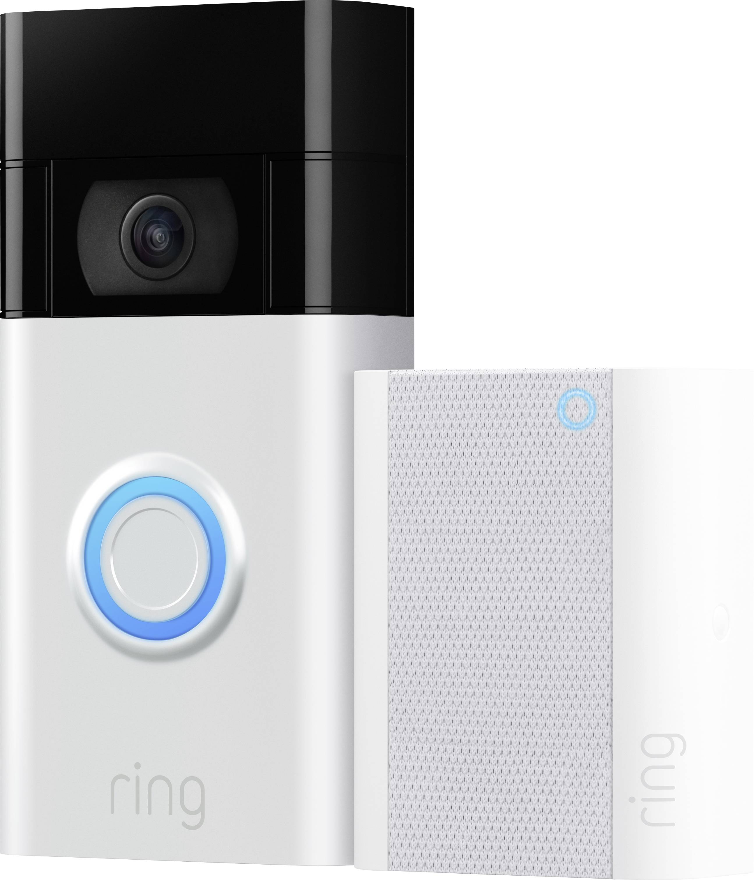 ring 8AC1SZ-0EU0 Türsprechanlagen-Zubehör Chime WLAN Zusatz-Gong Weiß