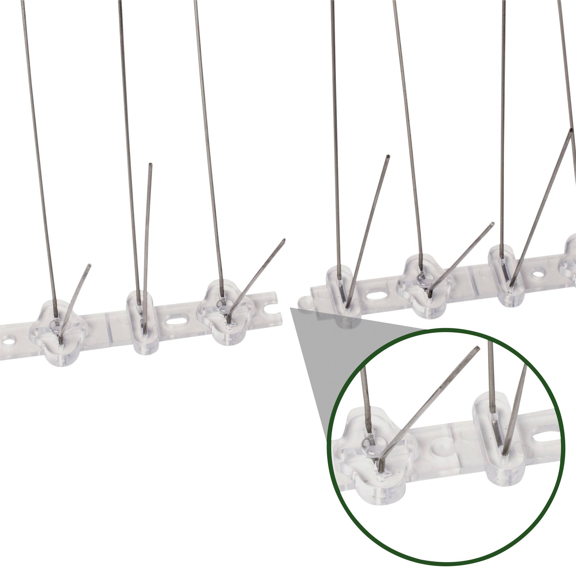 Gardigo Bird Repellent Spikes Taubenabwehr-Spikes Funktionsart Abschreckung 10St.