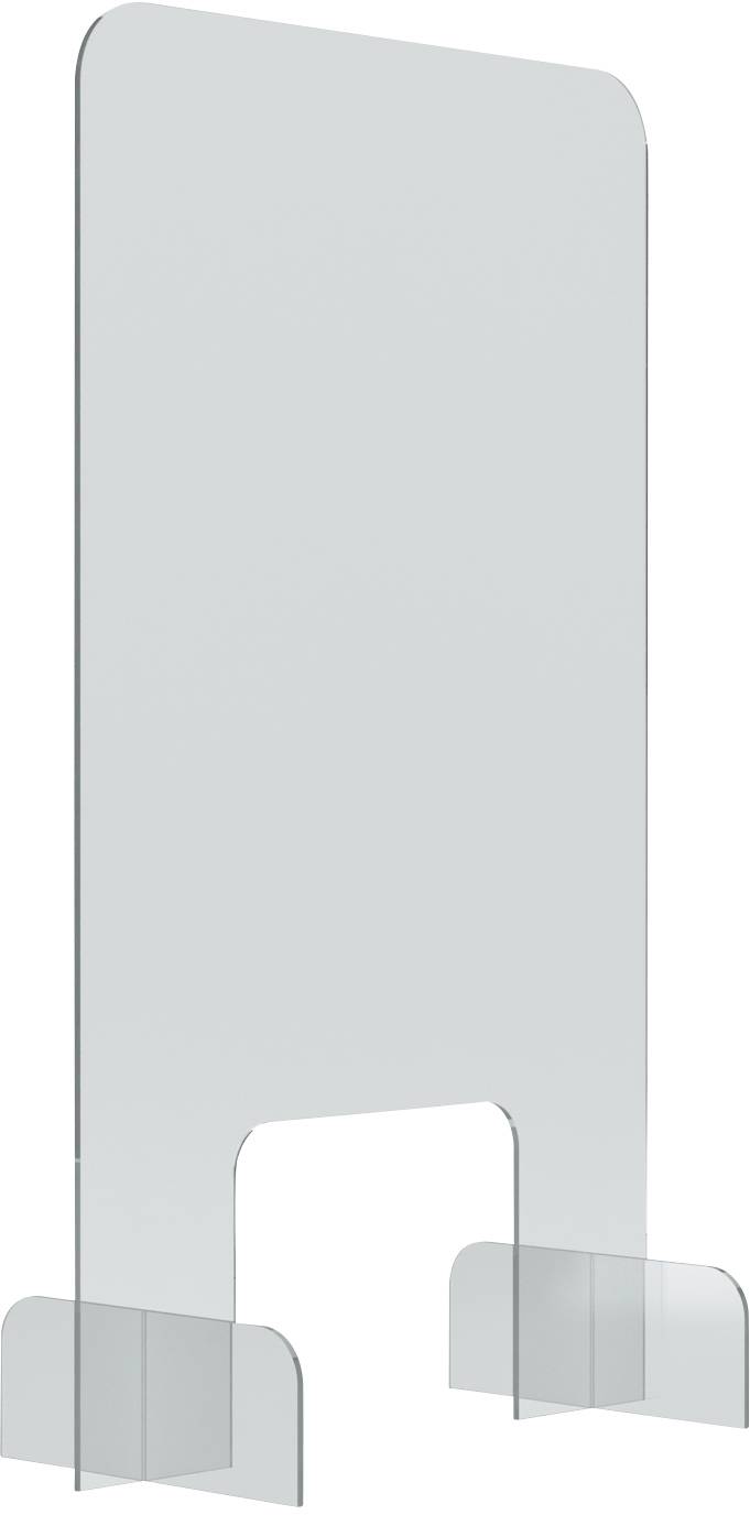Magnetoplan 1102750 1102750 Mobile Schutzwand Acryl (B x H) 50cm x 85cm