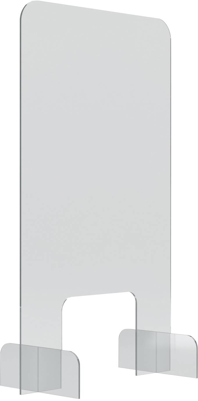 Magnetoplan 1102750 1102750 Mobile Schutzwand Acryl (B x H) 50cm x 85cm