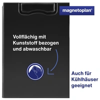 Magnetische Klemmbrett-Mappe 1131612 (B x H) 21cm x 29.7cm Magnetische Klemmbrett-Mappe 1131612 (B x H) 21cm x 29.7cm