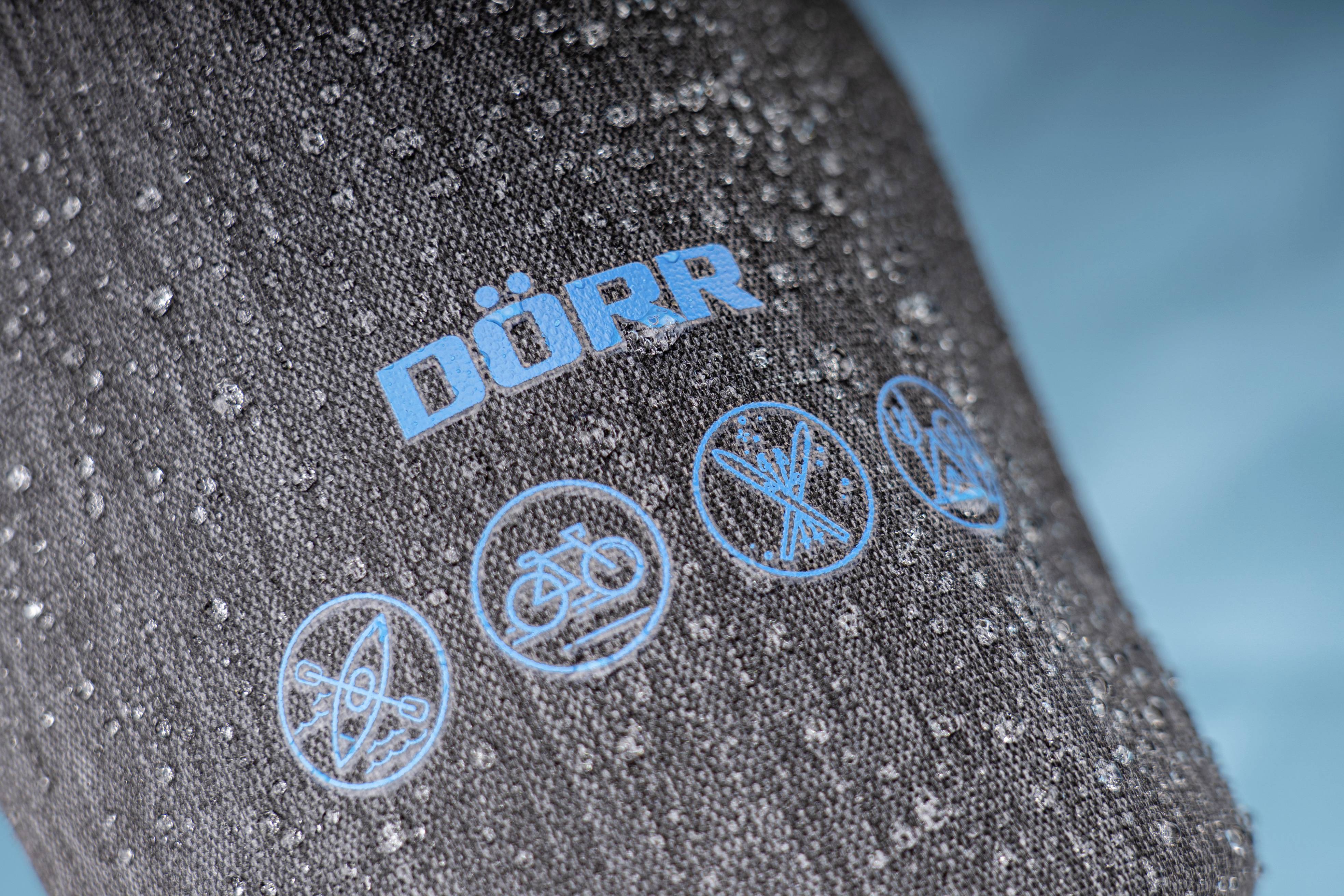 DÖRR Packsack Größe L Dry Bag 2 2l Anthrazit 464040-A