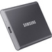 Samsung Portable T7 500 GB Externe SSD USB 3.2 Gen 2 Grau PC/Mac MU-PC500T/WW