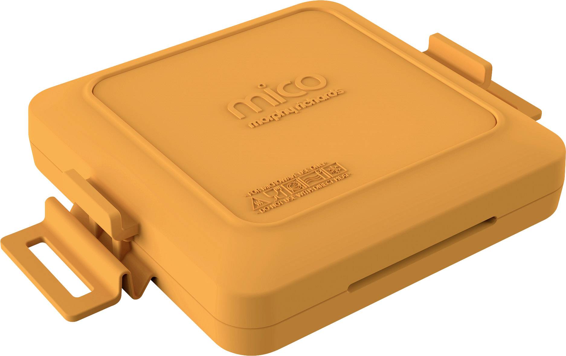 Morphy Richards 511644 Mico Toastie 2 Mikrowellengeschirr Orange, Schwarz