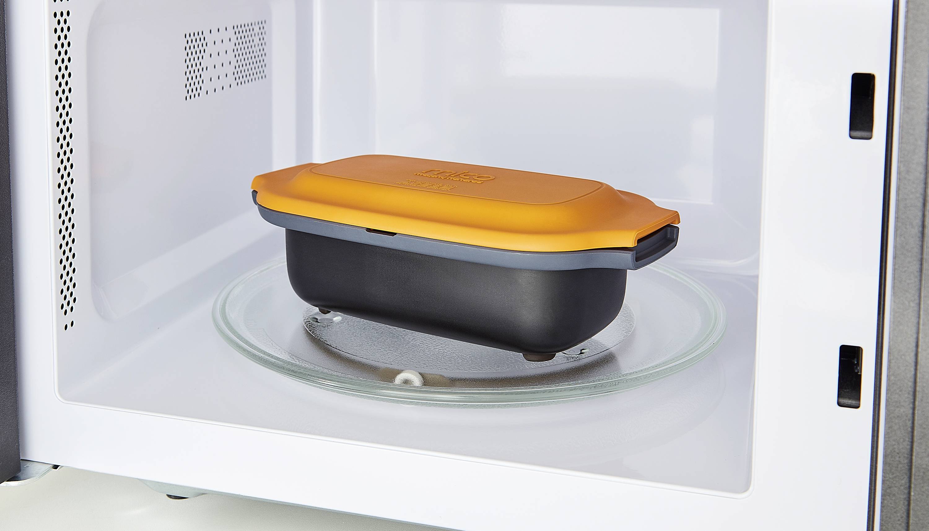 Morphy Richards 511645 Mico Multi-pot Mikrowellengeschirr Orange, Schwarz