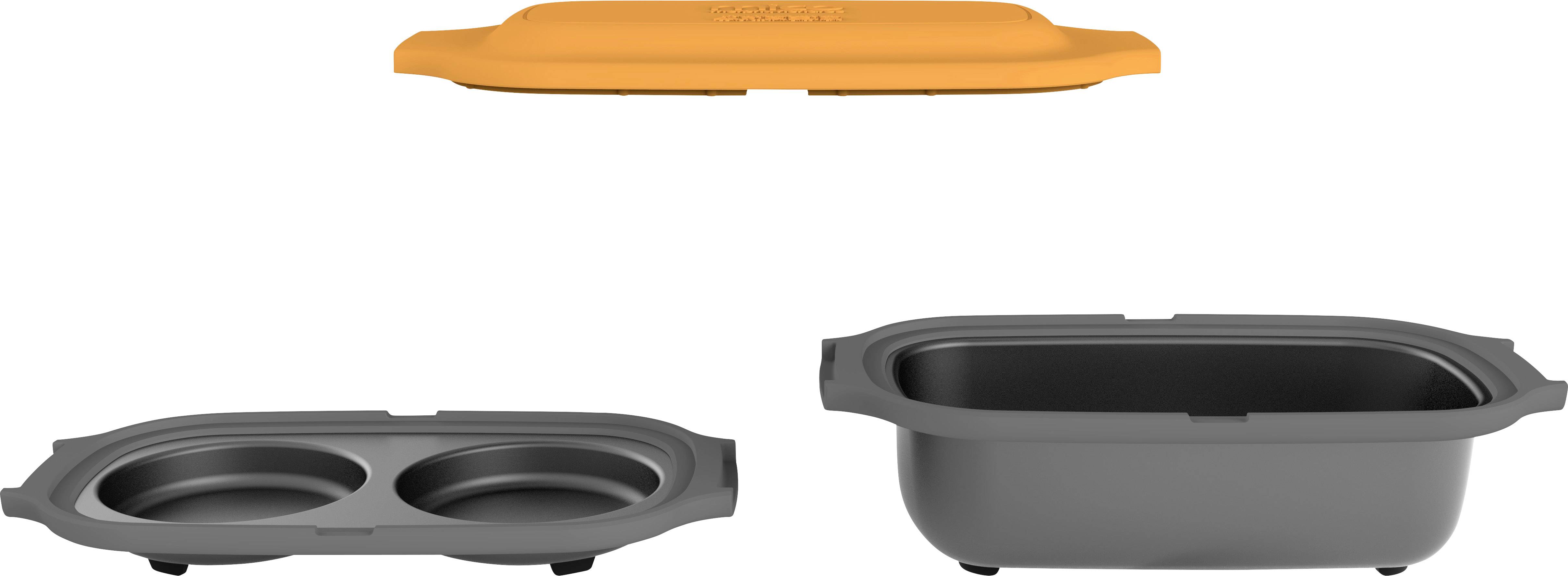 Morphy Richards 511645 Mico Multi-pot Mikrowellengeschirr Orange, Schwarz
