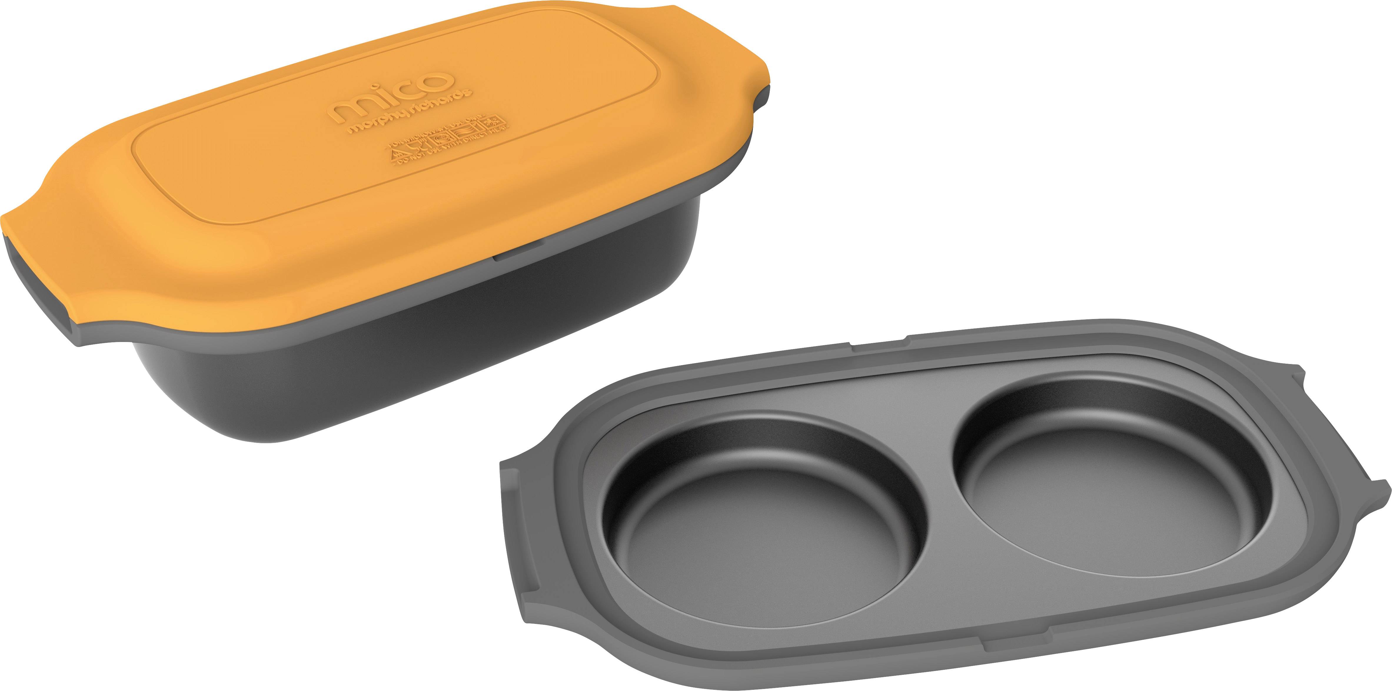 Morphy Richards 511645 Mico Multi-pot Mikrowellengeschirr Orange, Schwarz