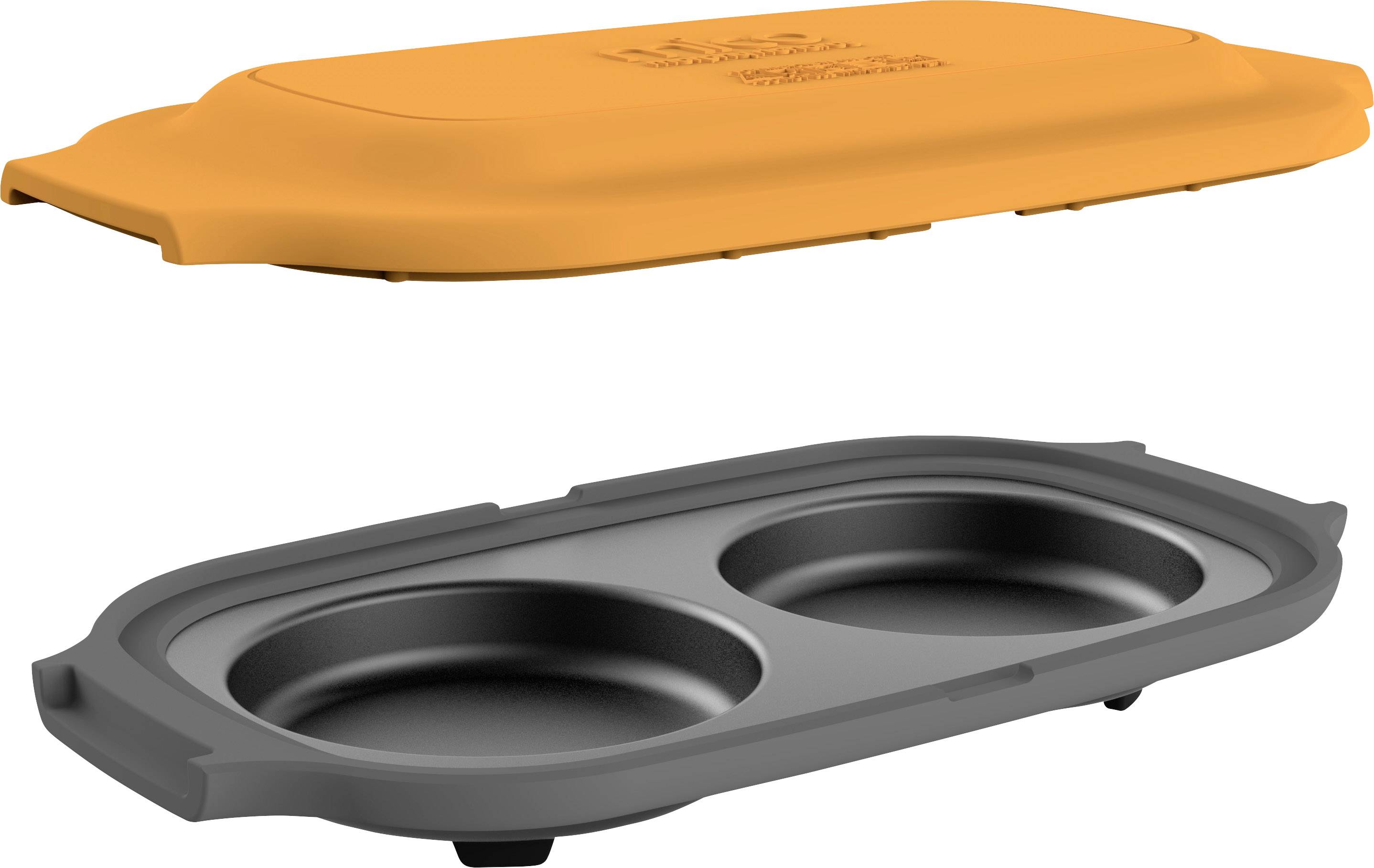 Morphy Richards 511645 Mico Multi-pot Mikrowellengeschirr Orange, Schwarz