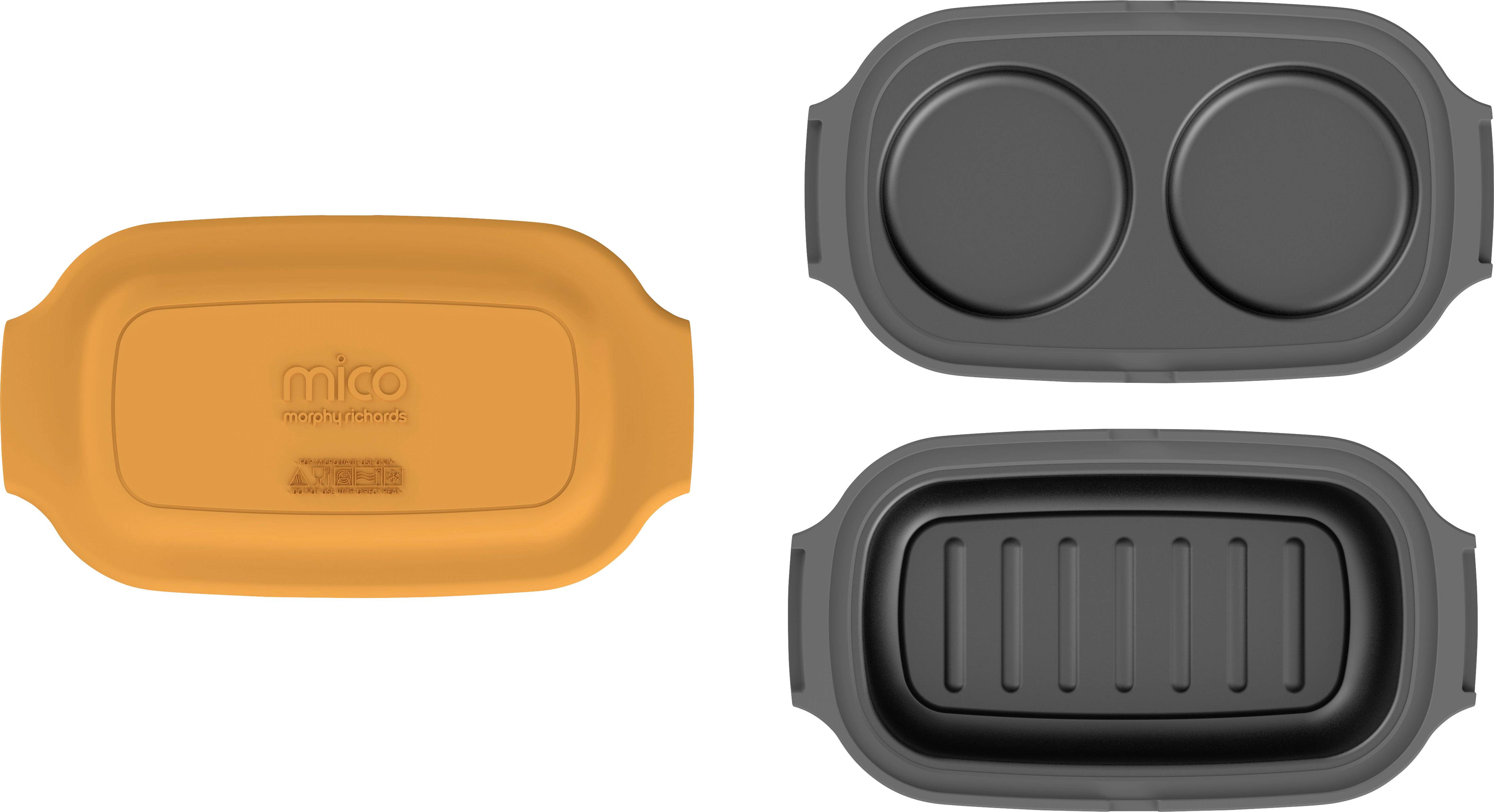 Morphy Richards 511645 Mico Multi-pot Mikrowellengeschirr Orange, Schwarz