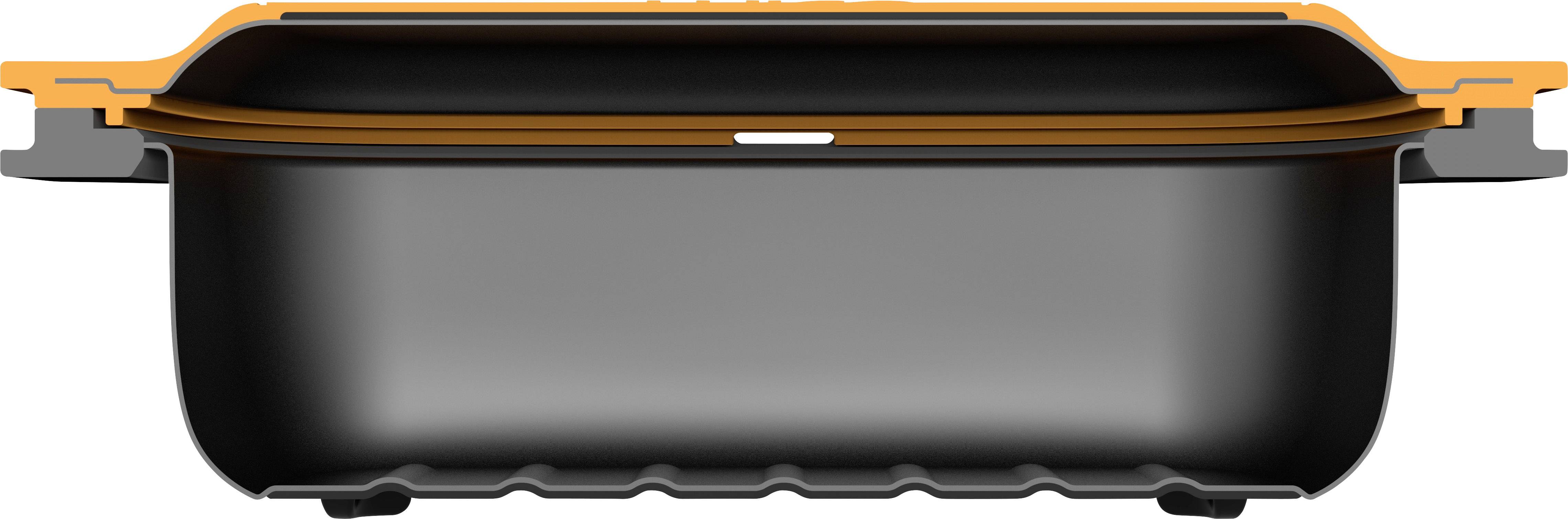 Morphy Richards 511645 Mico Multi-pot Mikrowellengeschirr Orange, Schwarz