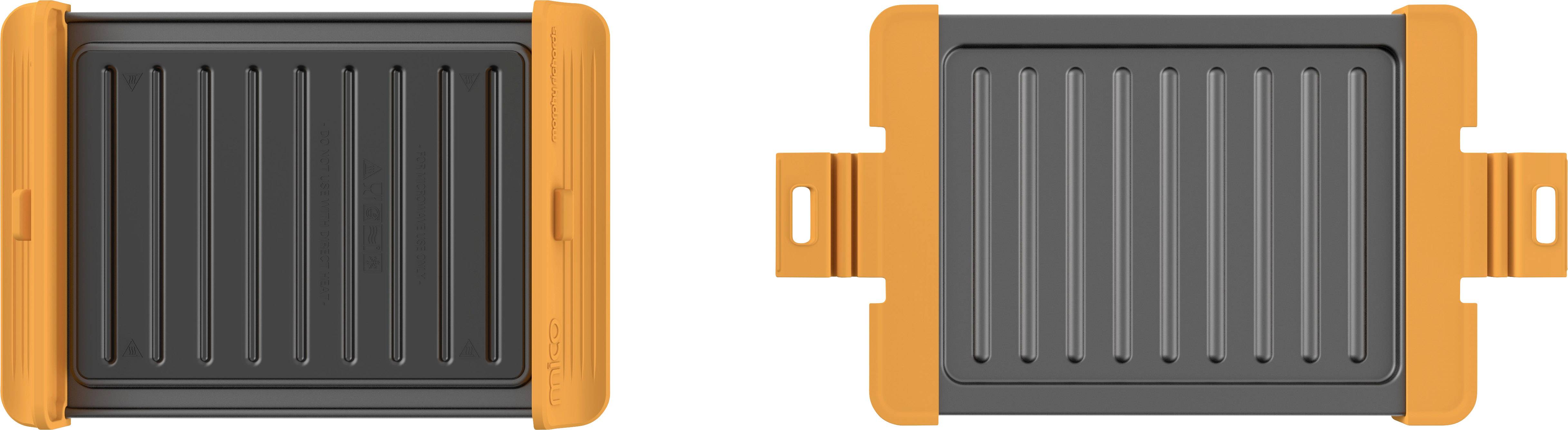 Morphy Richards 511646 Mico Grill Mikrowellengeschirr Orange, Schwarz