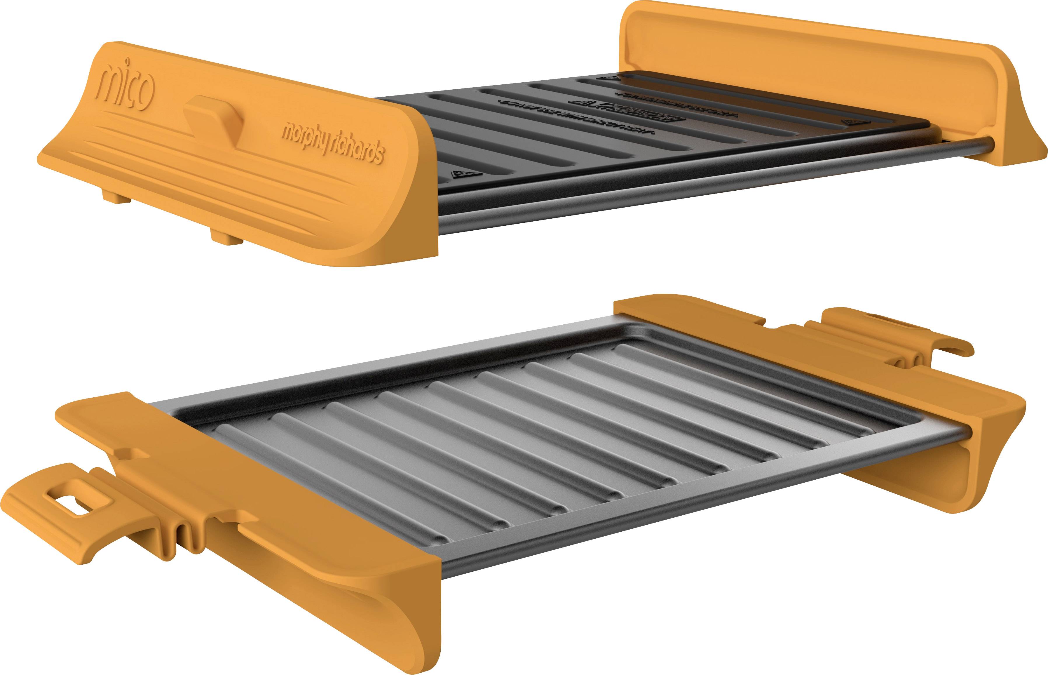 Morphy Richards 511646 Mico Grill Mikrowellengeschirr Orange, Schwarz