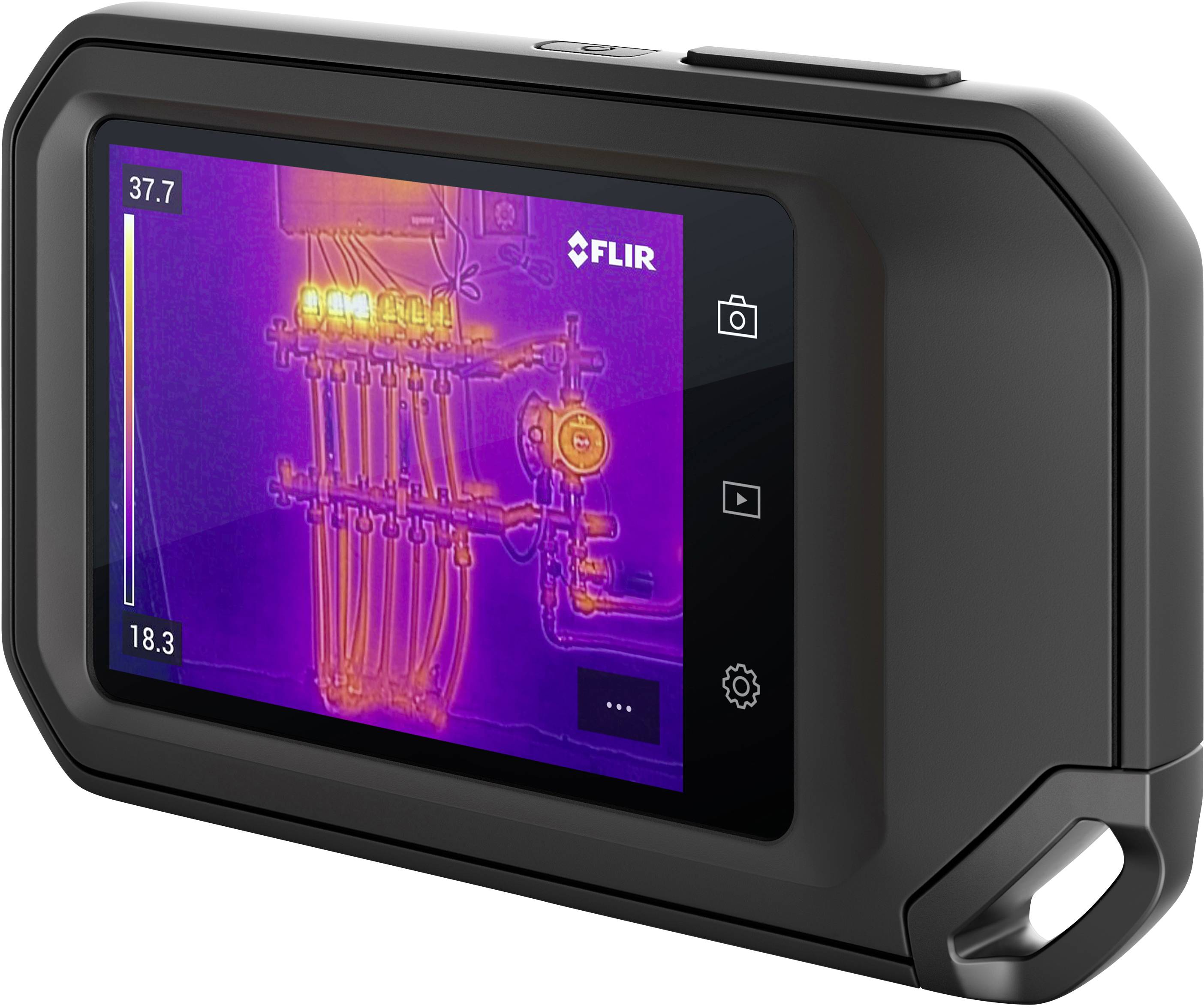 FLIR C5 (Wi-Fi) Wärmebildkamera -20 bis +400°C 8.7Hz MSX®, Integrierte LED-Lampe, integrierte Digitalkamera, WiFi