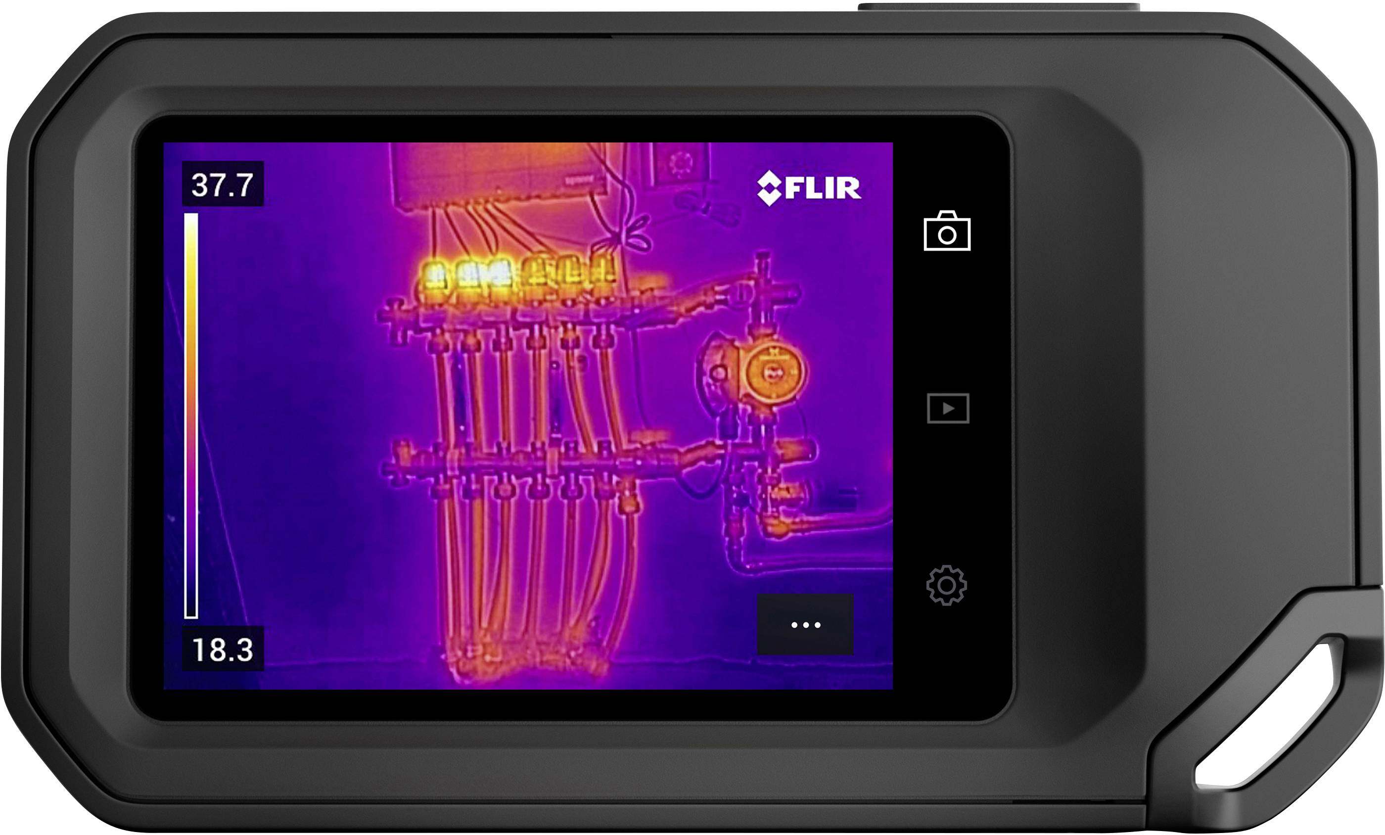 FLIR C5 (Wi-Fi) Wärmebildkamera -20 bis +400 °C 8.7 Hz MSX®, Integrierte LED-Lampe, integrierte Digitalkamera, WiFi