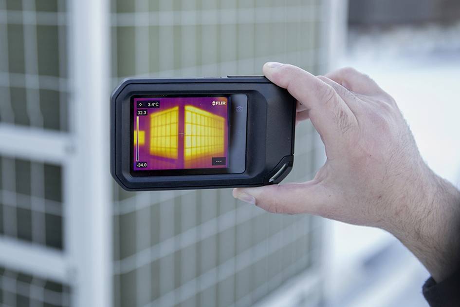FLIR C5 (Wi-Fi) Wärmebildkamera -20 bis +400°C 8.7Hz MSX®, Integrierte LED-Lampe, integrierte Digitalkamera, WiFi