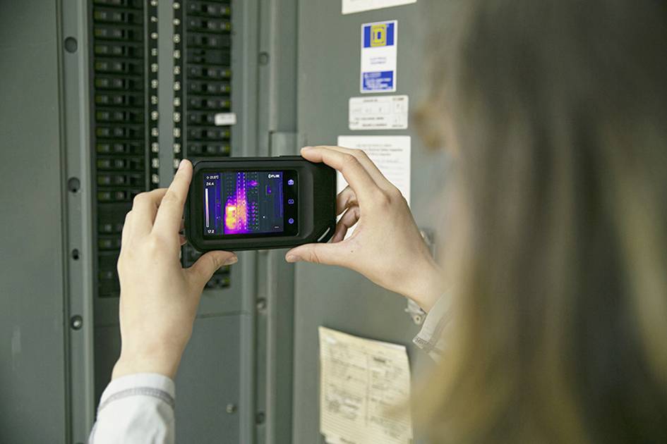 FLIR C5 (Wi-Fi) Wärmebildkamera -20 bis +400°C 8.7Hz MSX®, Integrierte LED-Lampe, integrierte Digitalkamera, WiFi