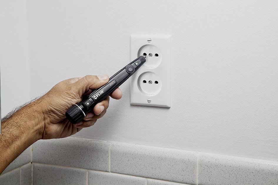 FLIR VP52-2 Berührungsloser Spannungsprüfer CAT IV 1000V LED, Vibration, Akustik