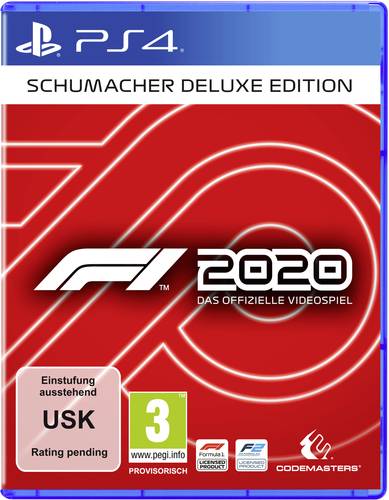 F1 2020 Schumacher Deluxe Edition PS4 USK: 0