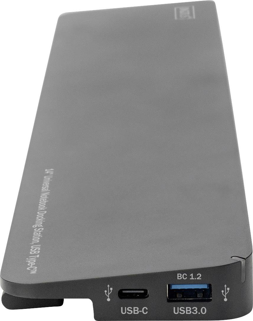 Digitus USB-C® Dockingstation DA-70868 Passend für Marke Dockingstations: Universal inkl. Ladefunktion