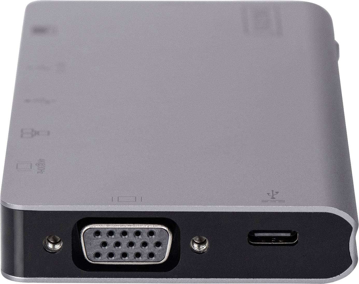 Digitus USB-C® Dockingstation DA-70877 inkl. Ladefunktion