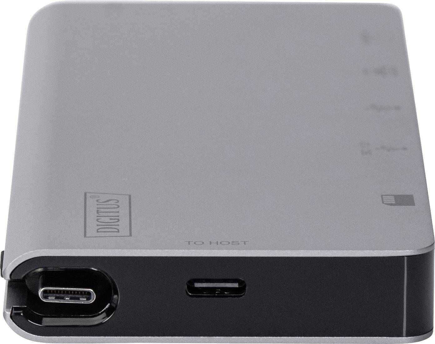 Digitus USB-C® Dockingstation DA-70877 inkl. Ladefunktion