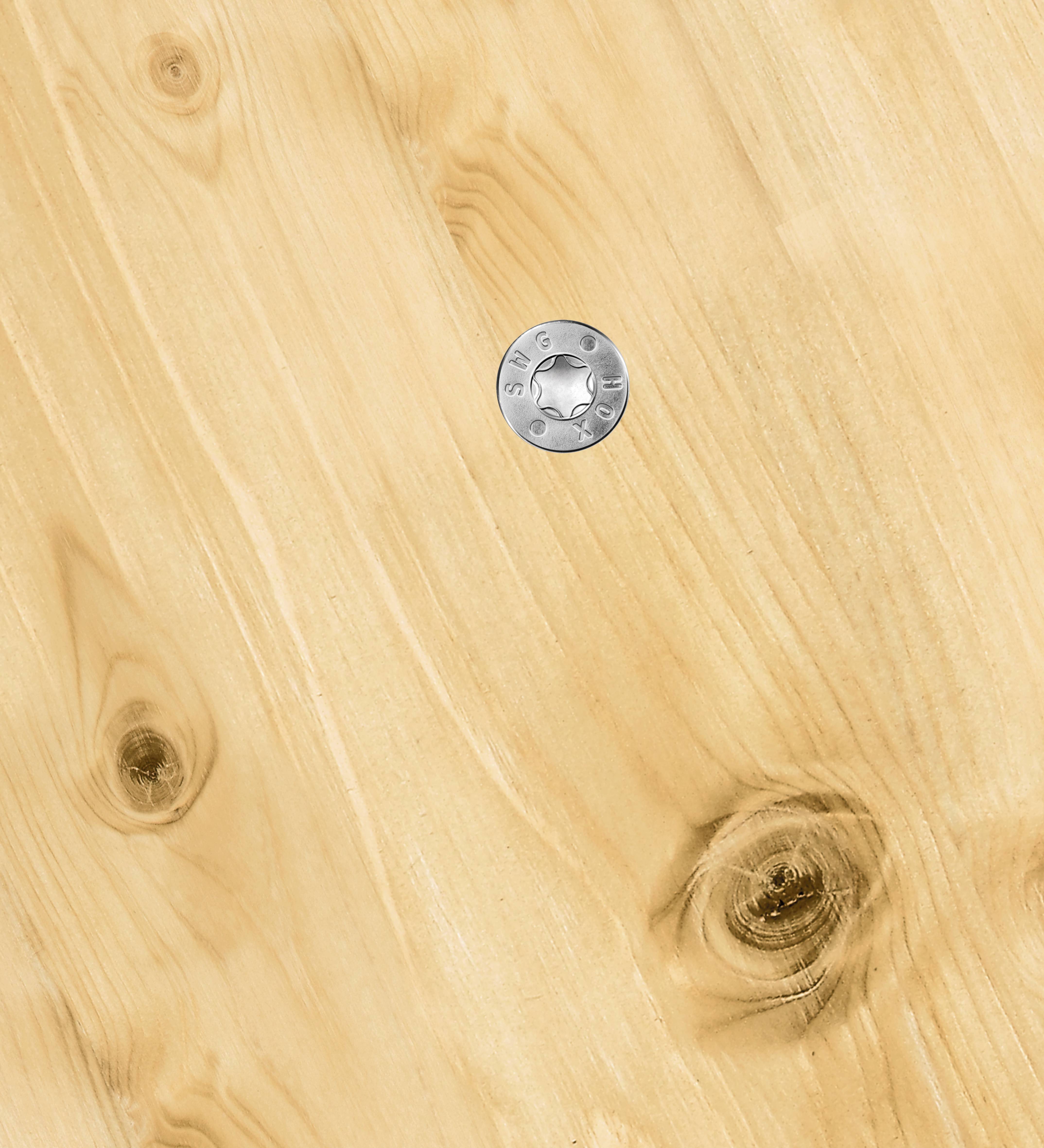 SWG Hox 1751616015 Holzschraube 6 mm 160 mm T-Profil Stahl verzinkt 100 St.