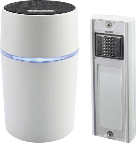 43562 Funkgong französische Ausführung Komplett-Set mit Blitzlicht, mit Namensschild