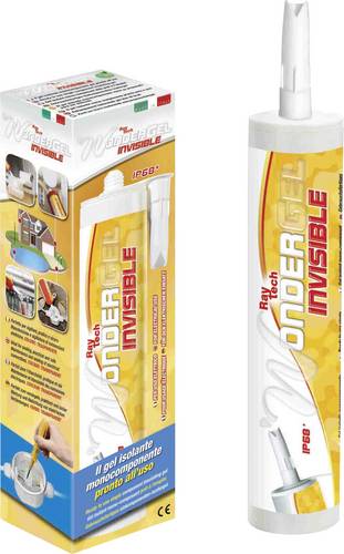 Raytech 84075 Wonder Gel Invisible: 280ml Insulates & Seals Power ...