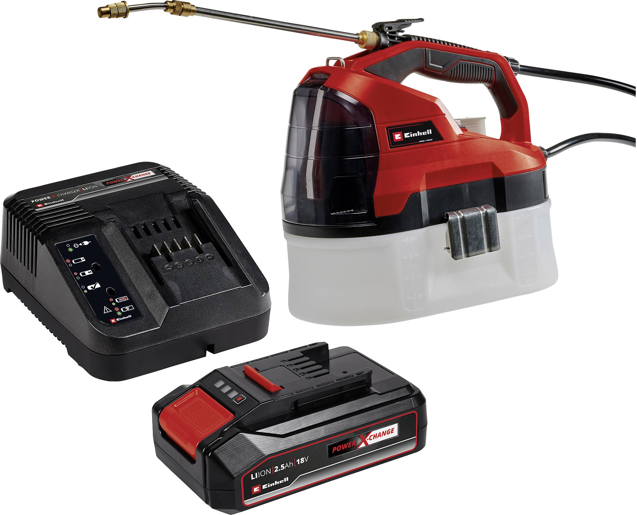 Einhell 3425210 GE-WS 18/35 Li Akku-Drucksprüher 3.5 l