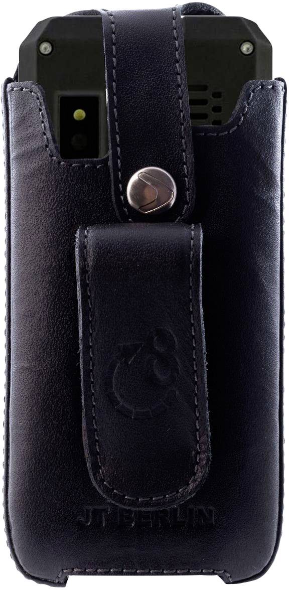 JT Berlin Turnline Leder Case CAT B30 Schwarz
